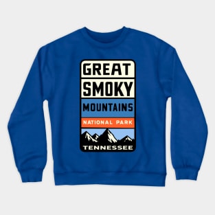 Great Smoky Mountains National Park Aged Look Crewneck Sweatshirt